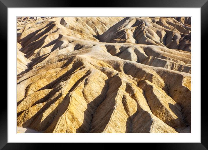 Death Valley Framed Mounted Print by David Hare