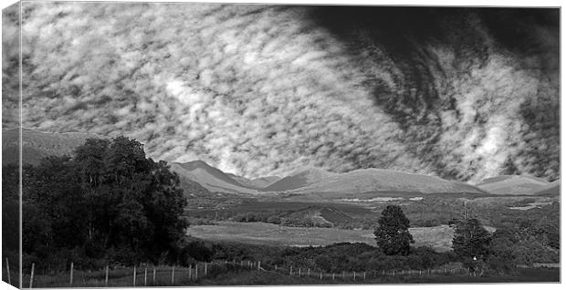 Scottish Skyscape Canvas Print by Geoff Storey