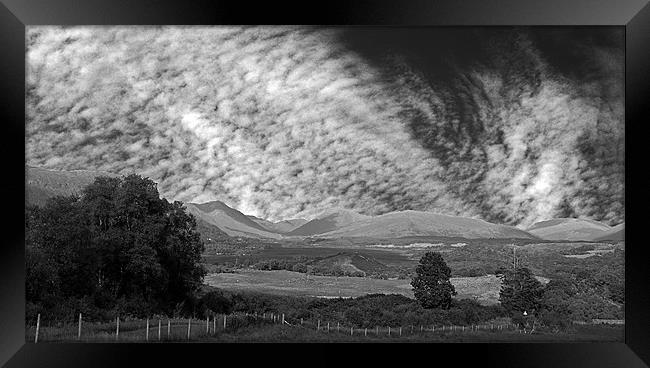 Scottish Skyscape Framed Print by Geoff Storey