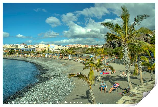 Playa San Juan  Print by Rob Hawkins