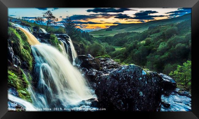 Loup of Fintry Framed Print by Douglas Milne