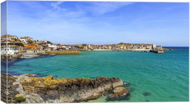 St Ives Cornwall Canvas Print by David Belcher