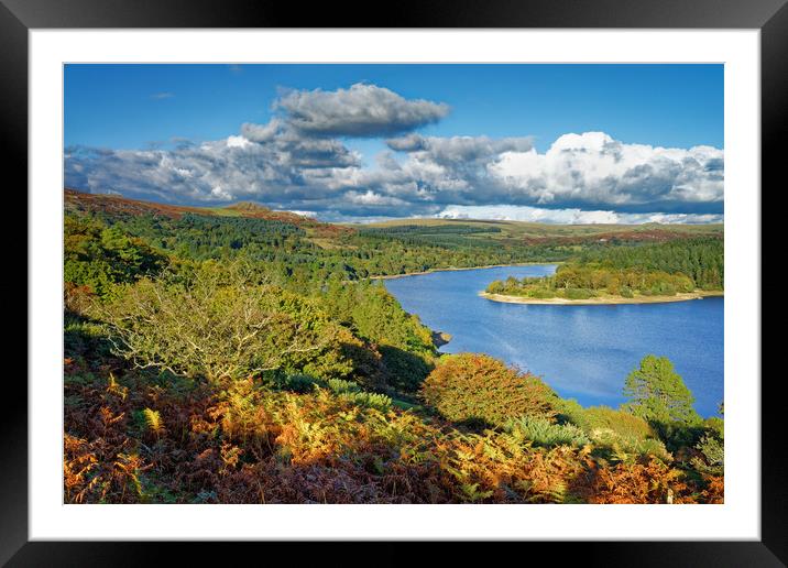 Burrator Reservoir                                Framed Mounted Print by Darren Galpin