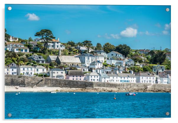 St Mawes  Acrylic by Andrew Michael