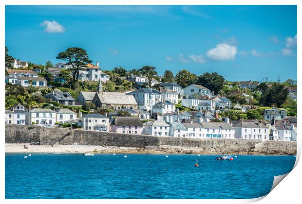 St Mawes  Print by Andrew Michael