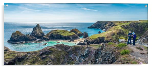 Kynance Cove views Acrylic by Andrew Michael