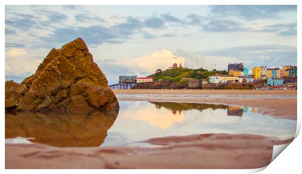 Tenby, Pembrokeshire.  Print by Michael South Photography
