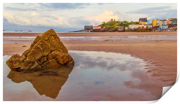 Tenby  Print by Michael South Photography
