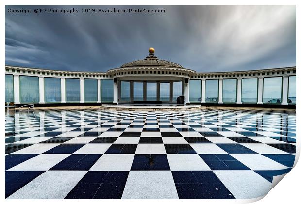 Scarborough Spa Print by K7 Photography