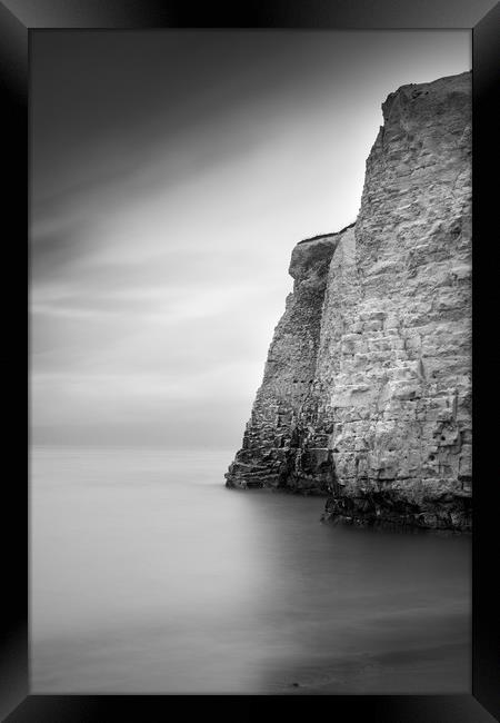 Botany Bay Cliffs Framed Print by Sam Bradley