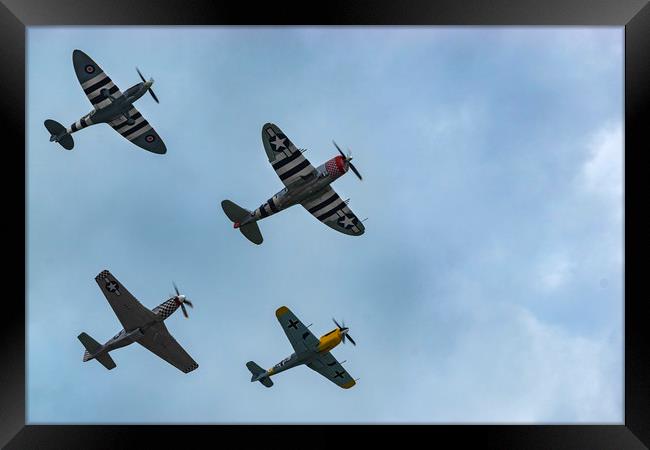 Ultimate Warbirds Framed Print by Charlotte Moon