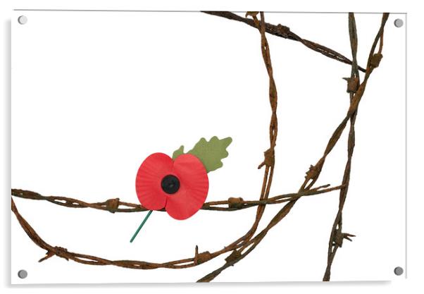 Remembrance Acrylic by Alan Barr