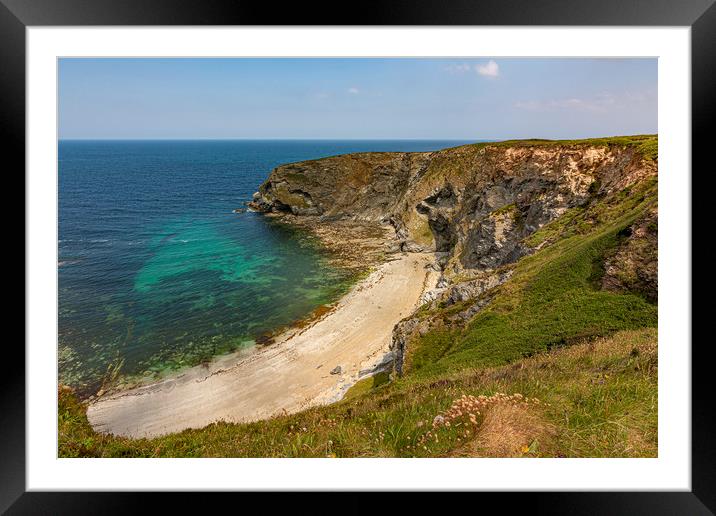 Majestic Gooden Heane Cove Framed Mounted Print by Malcolm McHugh
