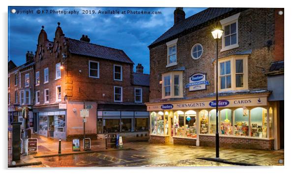 Thirsk Market Place Acrylic by K7 Photography