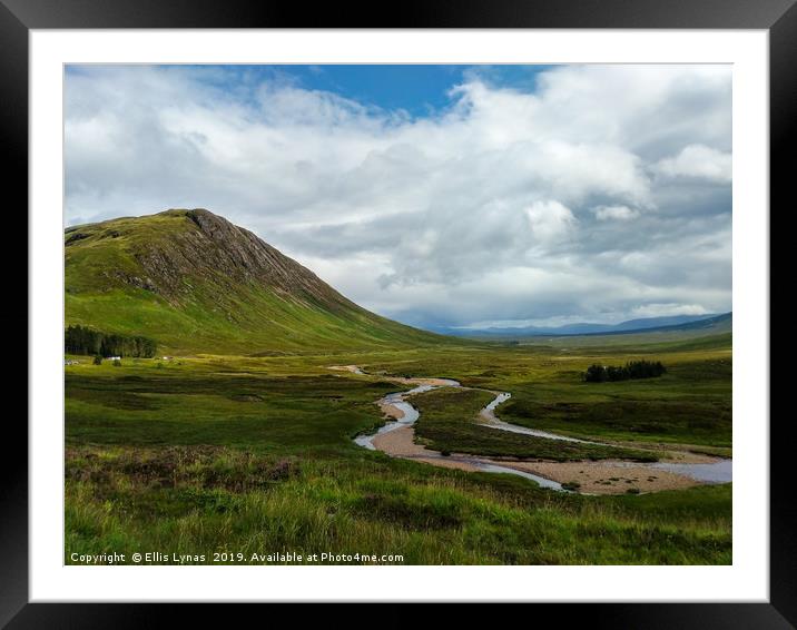Scottish Highlands #3 Framed Mounted Print by Ellis Lynas
