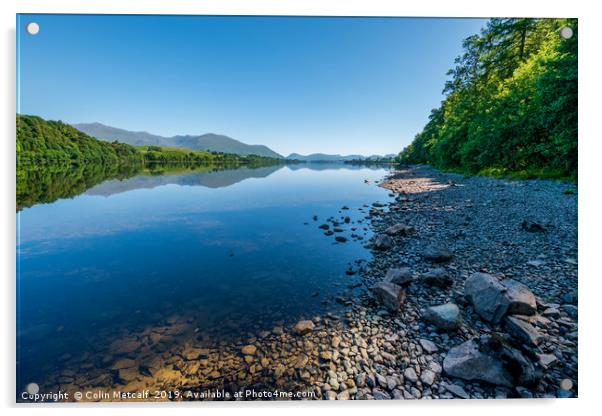 Loch Awe, Scotland Acrylic by Colin Metcalf