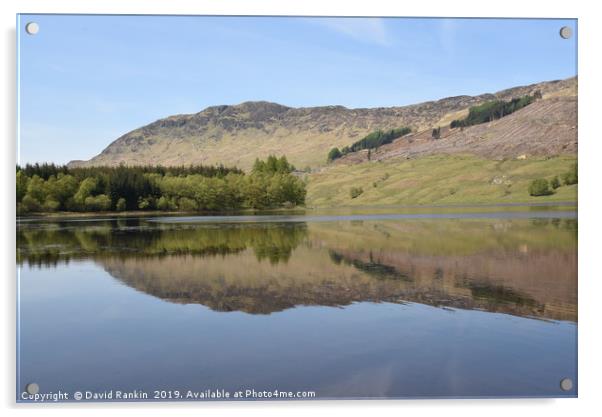 Loch Lubhair in the Highlands of Scotland Acrylic by Photogold Prints
