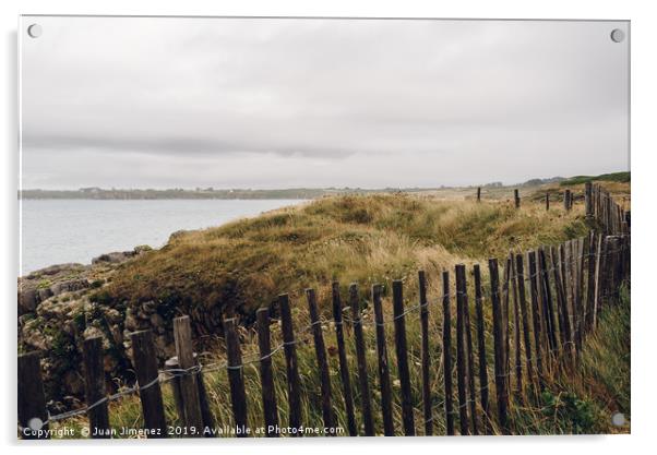 Wild seascape in the coast of Brittany Acrylic by Juan Jimenez