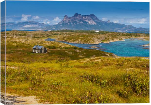 A house in Norway Canvas Print by Hamperium Photography