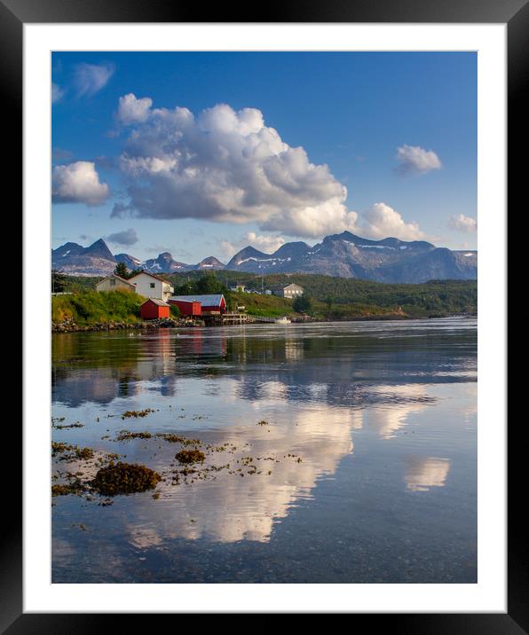 Saltstraumen Norway Framed Mounted Print by Hamperium Photography