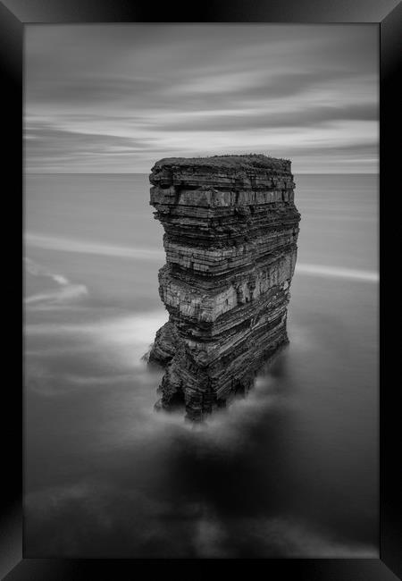 Stacked Framed Print by Jed Pearson