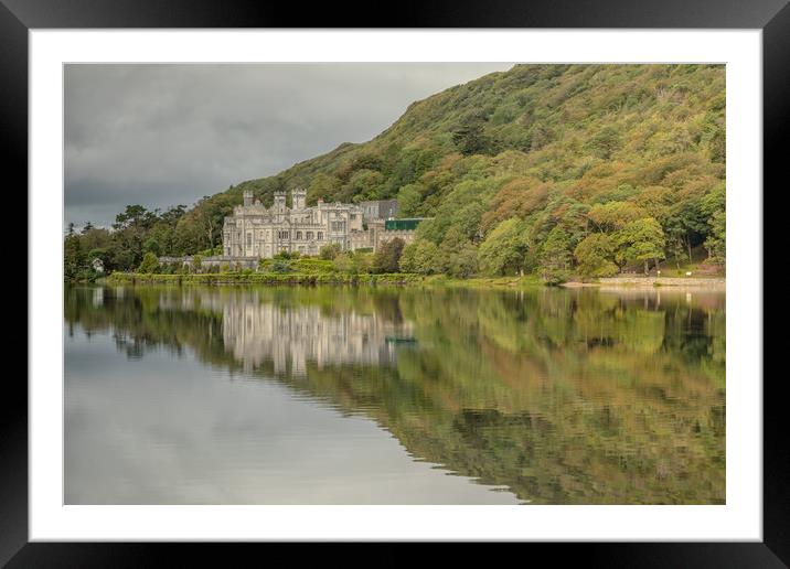 Kylemore Abbey Framed Mounted Print by Jed Pearson