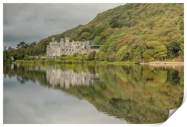 Kylemore Abbey Print by Jed Pearson