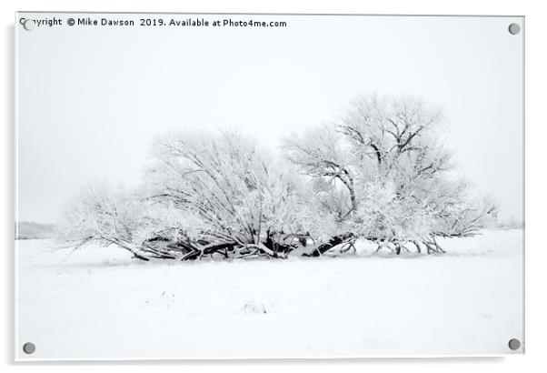 Frosted White Acrylic by Mike Dawson