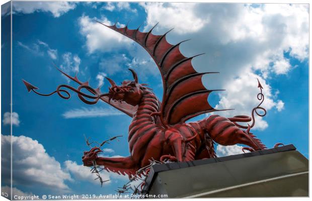 The Mametz Wood Memorial Canvas Print by Sean Wright