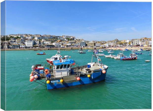 Beautiful St Ives Canvas Print by Beryl Curran