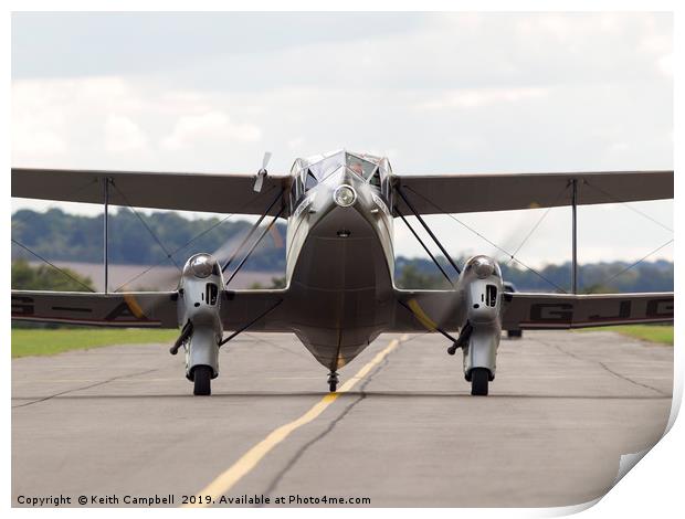 Dragon Rapide Print by Keith Campbell