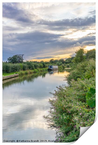 Kennet and Avon Canal Print by KB Photo