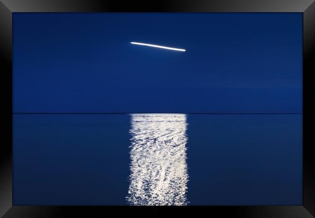 The flight over sea Framed Print by Dalius Baranauskas