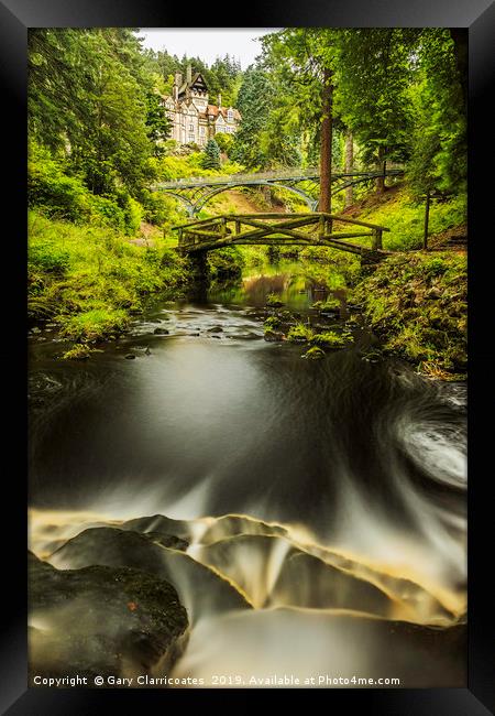 Water Under the Bridge Framed Print by Gary Clarricoates