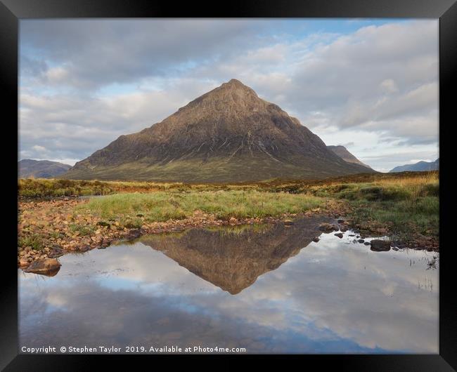 Buachaille Etive Mor Framed Print by Stephen Taylor