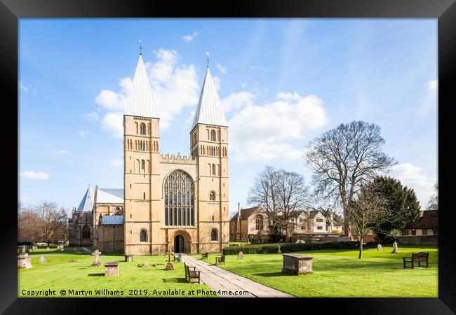 Southwell Minster, Nottinghamshire Framed Print by Martyn Williams