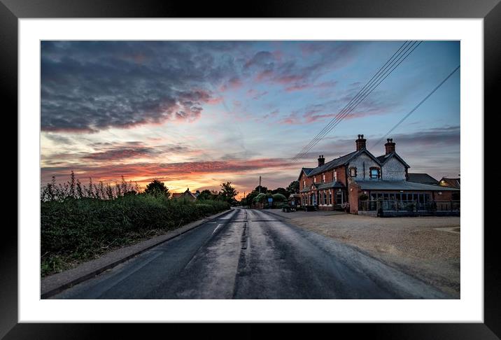 Titchwell at sunrise  Framed Mounted Print by Gary Pearson