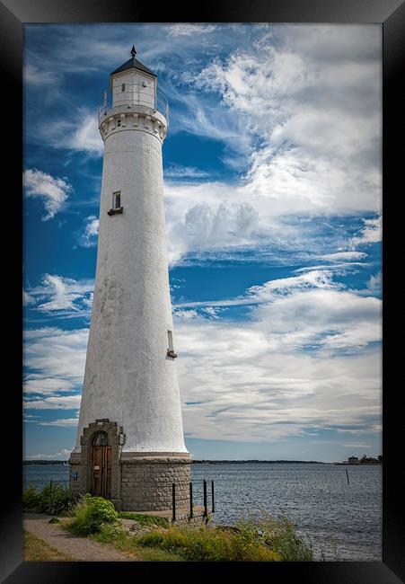 Karlskrona Stumholmen Lighthouse Entrance Framed Print by Antony McAulay