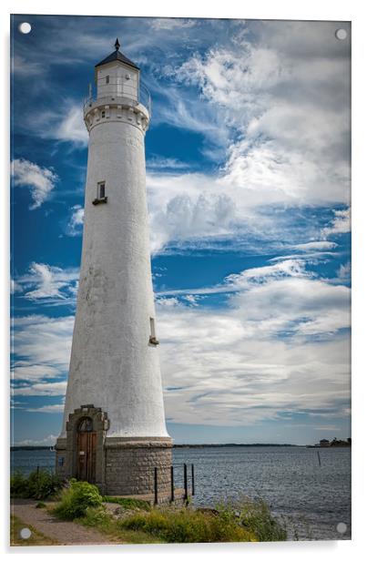 Karlskrona Stumholmen Lighthouse Entrance Acrylic by Antony McAulay
