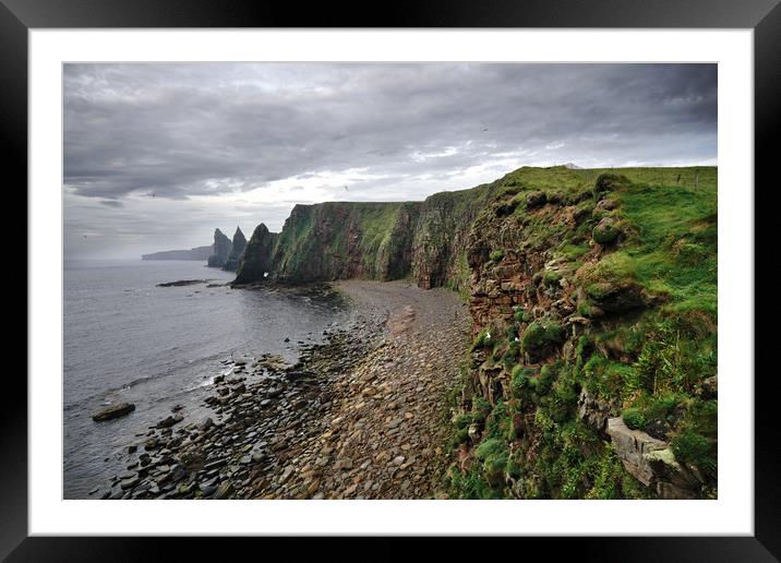Duncansby Head Sea stacks Framed Mounted Print by JC studios LRPS ARPS