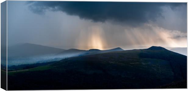 Great Ridge Storm Canvas Print by Paul Andrews
