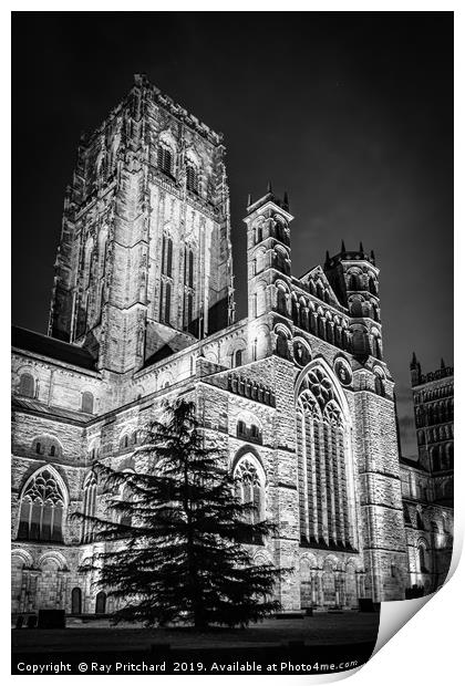Durham Cathedral at Night Print by Ray Pritchard