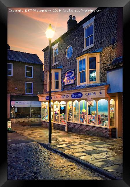 Thirsk Market Place Framed Print by K7 Photography