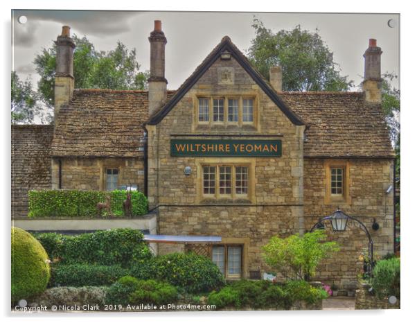 The Wiltshire Yeoman Acrylic by Nicola Clark