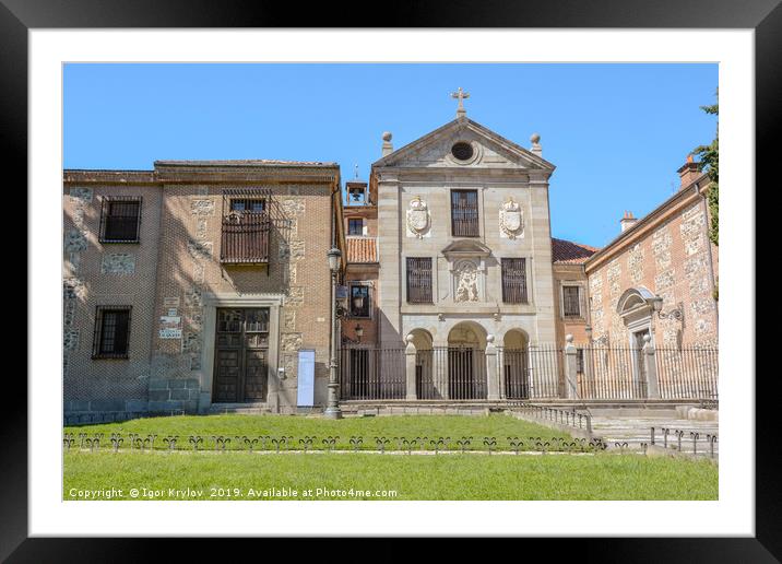 Convent de la encarnacion Framed Mounted Print by Igor Krylov