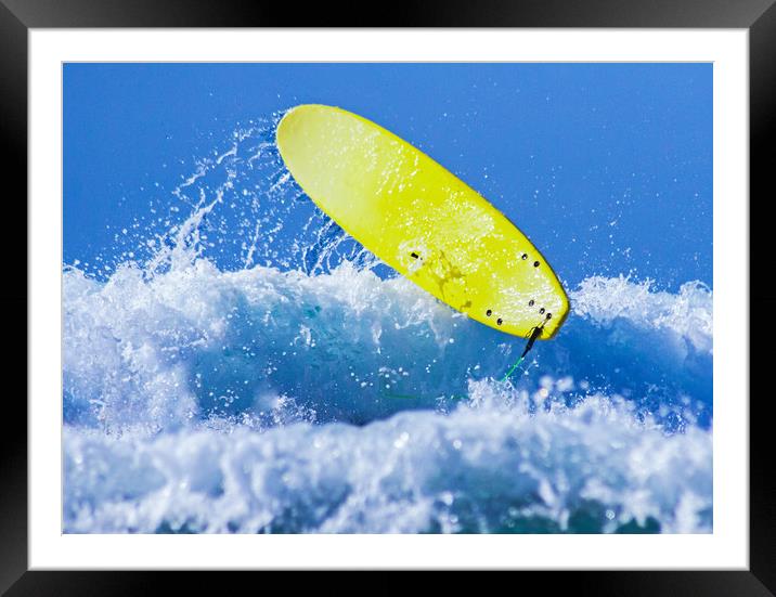 Wipeout.  Framed Mounted Print by Ian Taylor