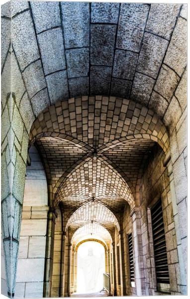 Light at End of Tunnel Canvas Print by Darryl Brooks