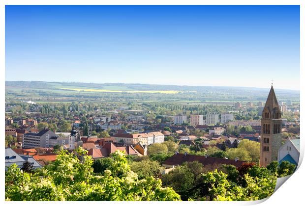 Pecs, Hungary - landmark Print by M. J. Photography