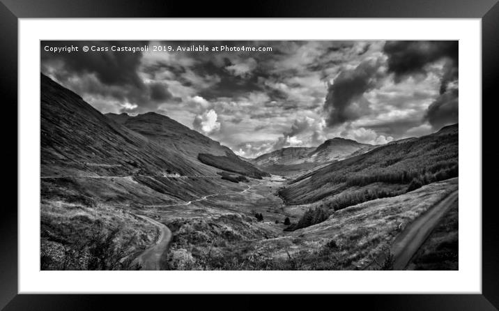 Argyll Forest Park, Scotland Framed Mounted Print by Cass Castagnoli