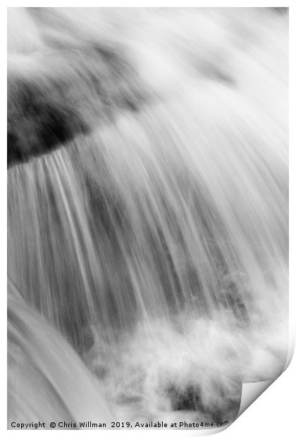 Waterfall Print by Chris Willman